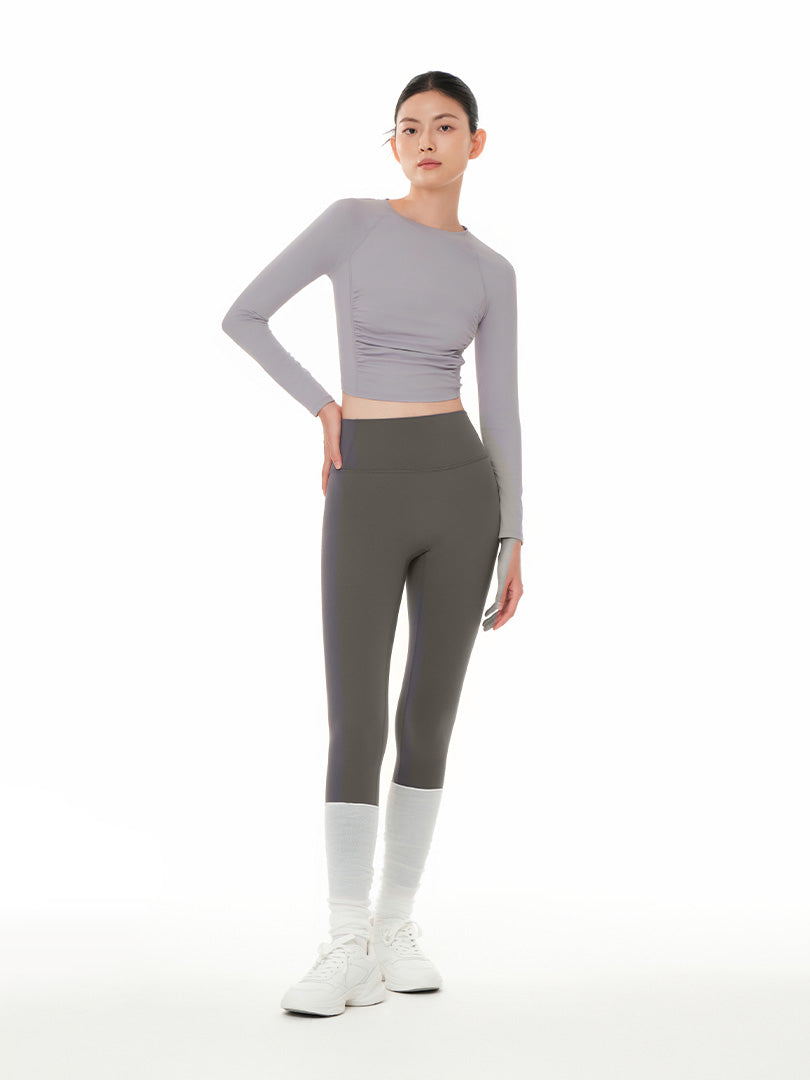 Airywin シグネチャー レギンス (スモーキーウッドブラウン) | andar JAPAN