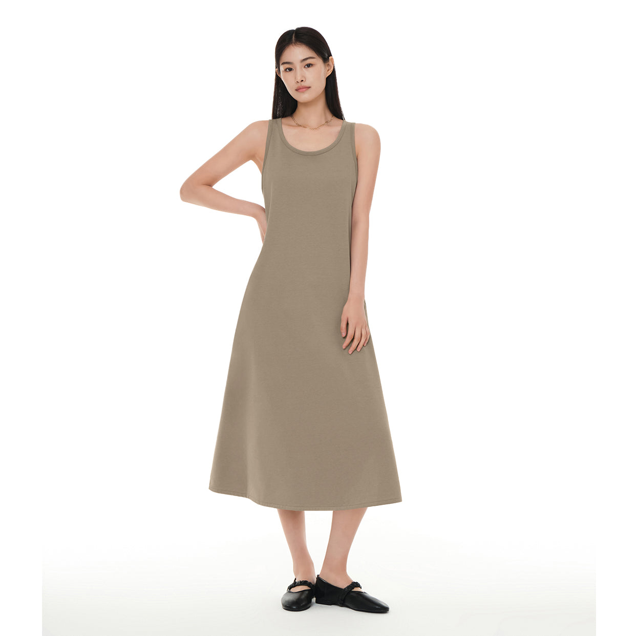 フルカバーアップ ノースリーブワンピース – andar JAPAN