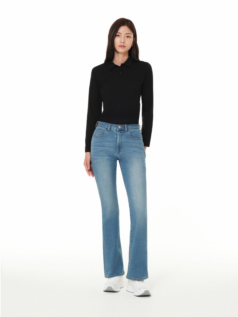 airdenim セミ ブーツカットジーンズ | andar JAPAN