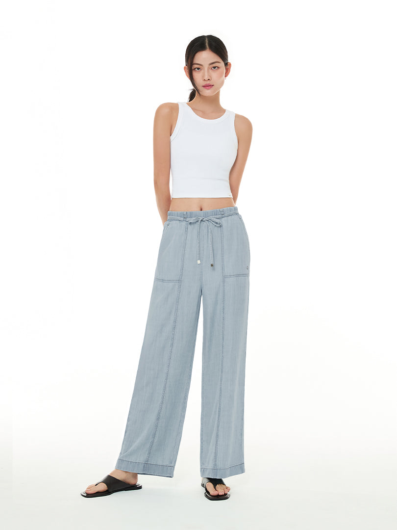 icetencel デニム ワイドパンツ – andar JAPAN