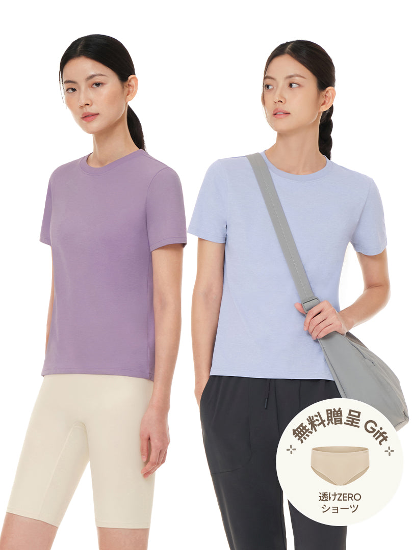2SET] あさがおソーダ NEW Airy Fit スタンダードフィット T