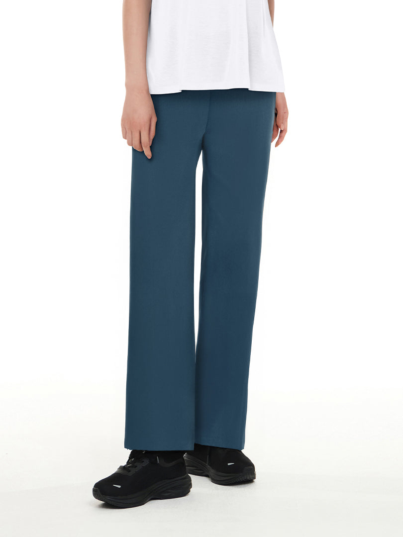 アンダール　セミワイドレギンス　andar ロング　M　ブルーグレイストーン Airywin セミワイドレギンス | andar JAPAN