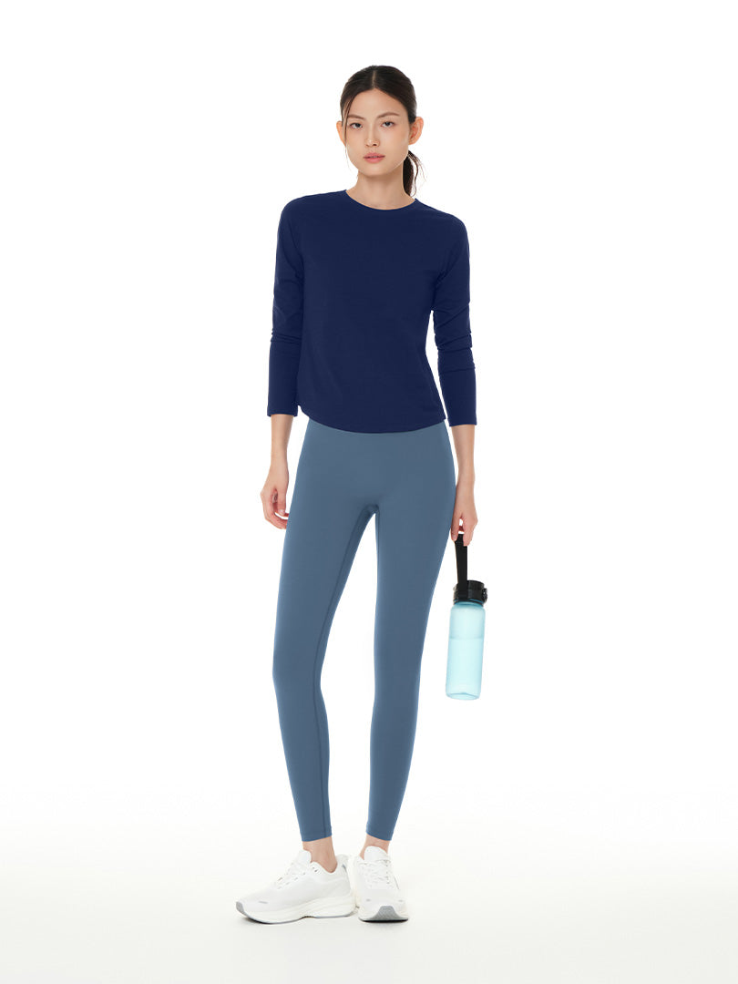 Airywin シグネチャー レギンス (ダスクブルー) | andar JAPAN