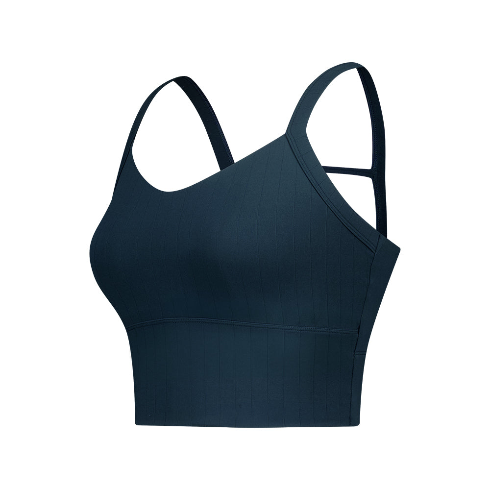 エアクーリング ストライプ クロップドトップス - andar JAPAN