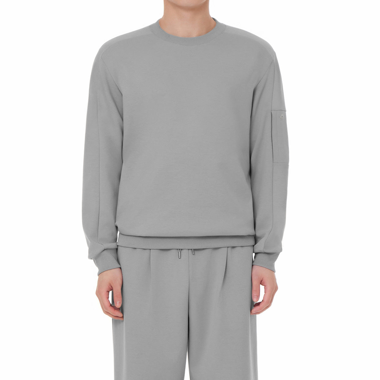 [SET] mildmooth メンズ セットアップ (ワイドパンツ＋トレーナー) - andar JAPAN