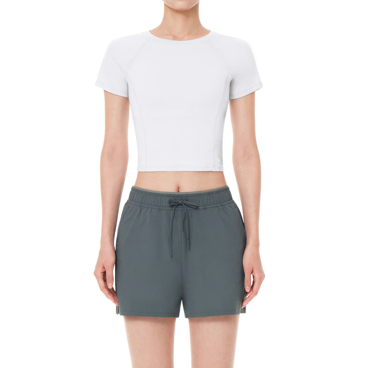 NEW airtouch ペース クロップドトップス (半袖)