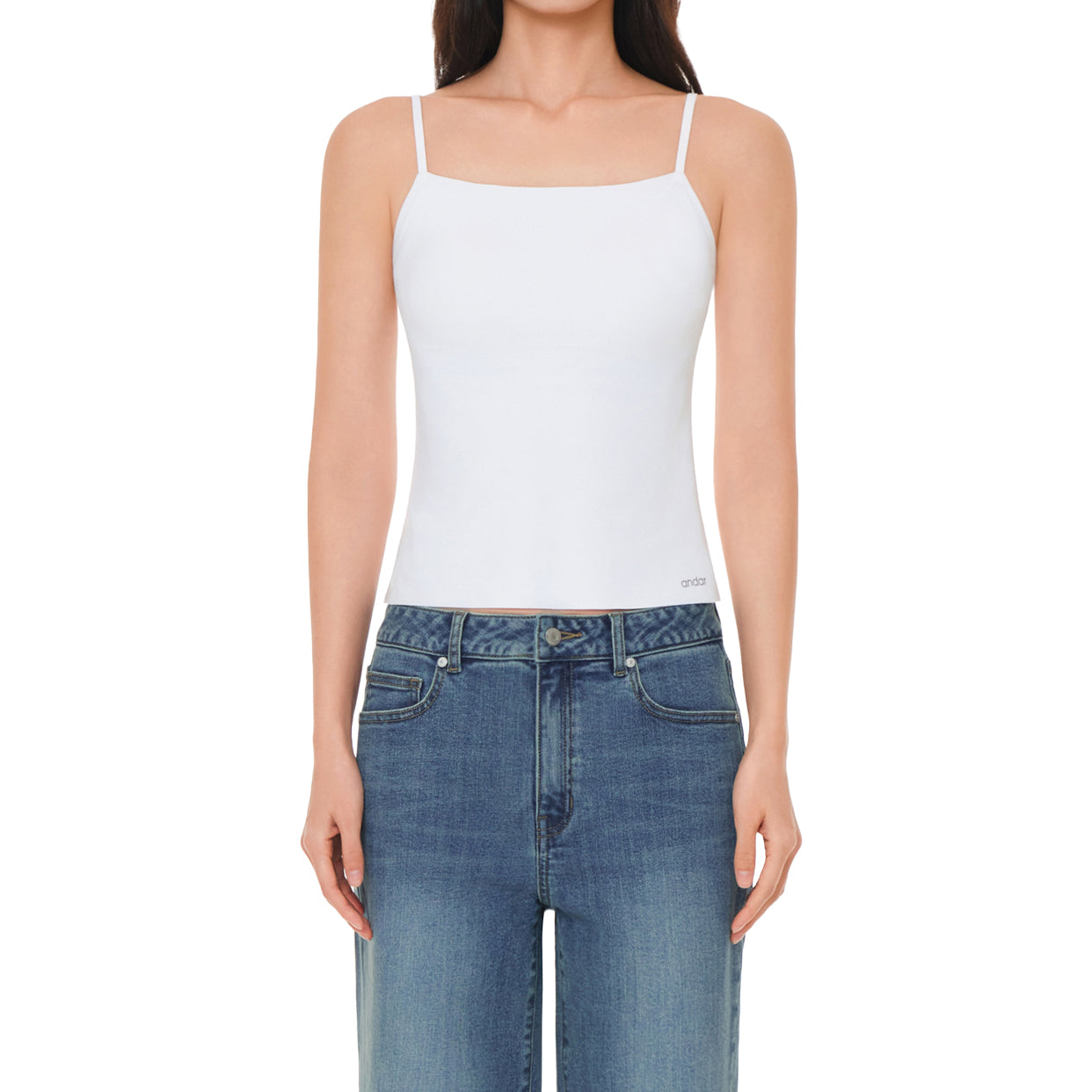 デイリーコンフォート オールデイカップ付きキャミソール