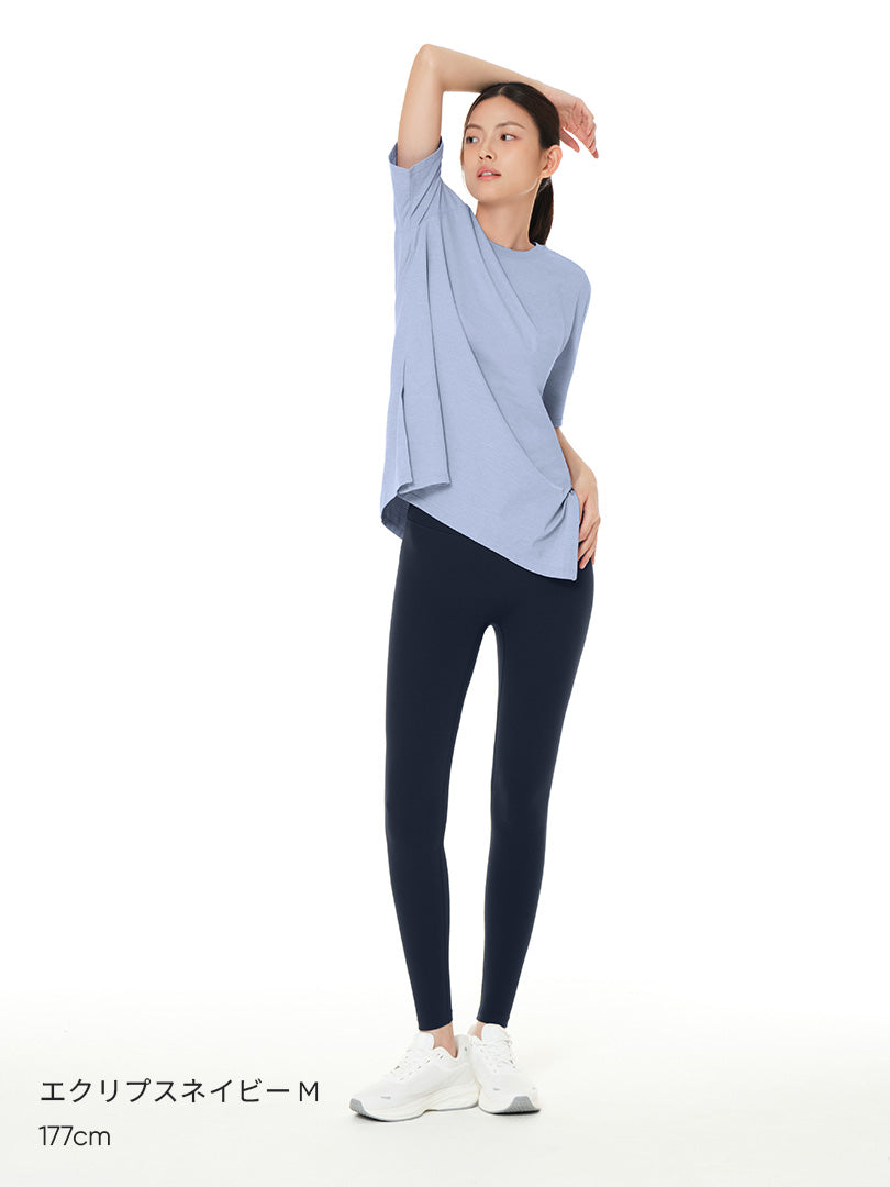 Airywin シグネチャー レギンス (エクリプスネイビー) | andar JAPAN