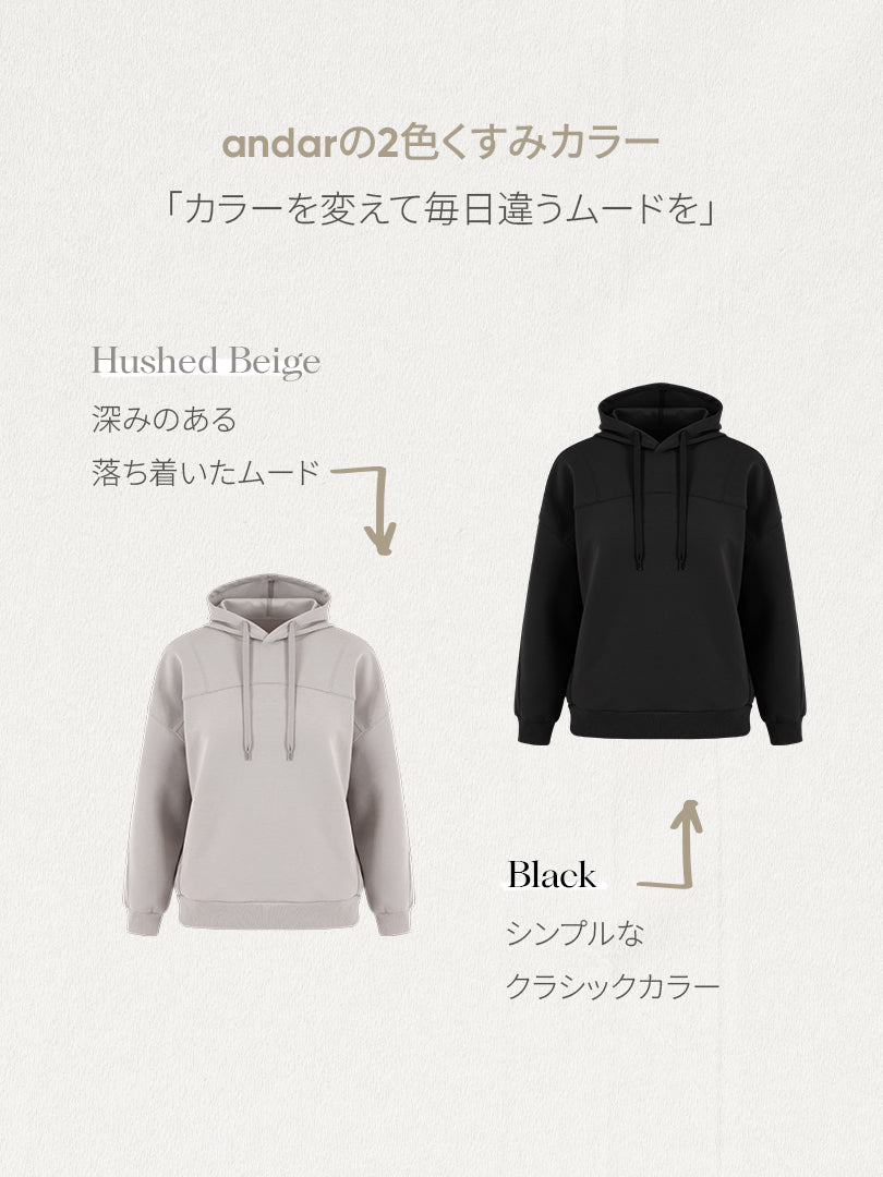[SET]秋のエクササイズコーデ (Mildmooth パーカー+Airywin レギンス+キャンバスバッグ)