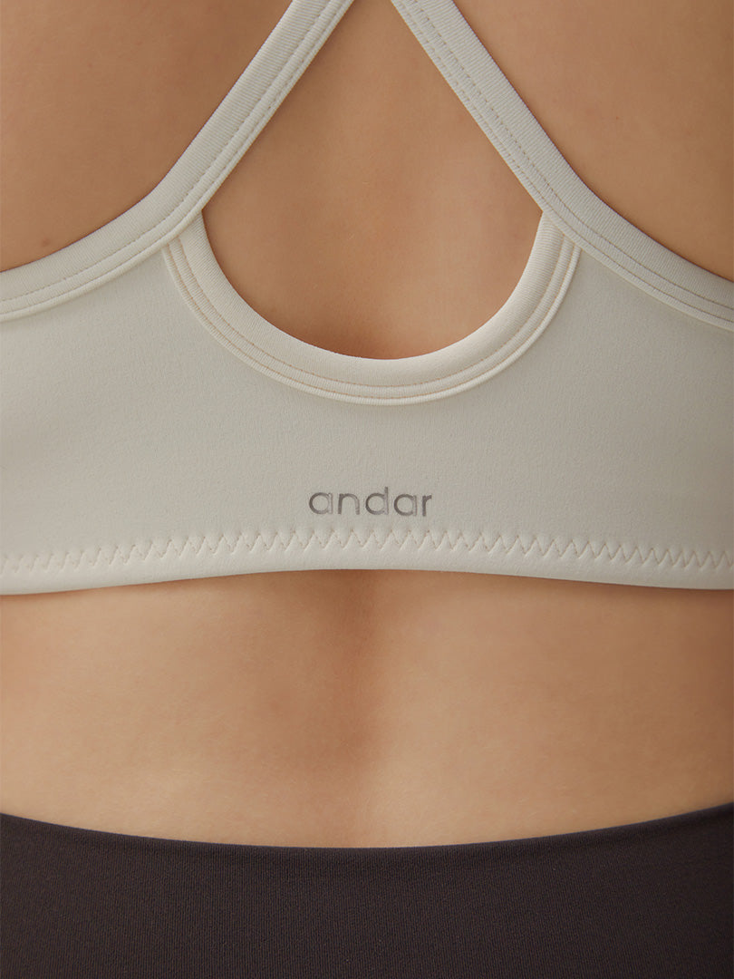 [2+1] Airexpert Yバック スポーツブラ (パッド縫い付け) - andar JAPAN