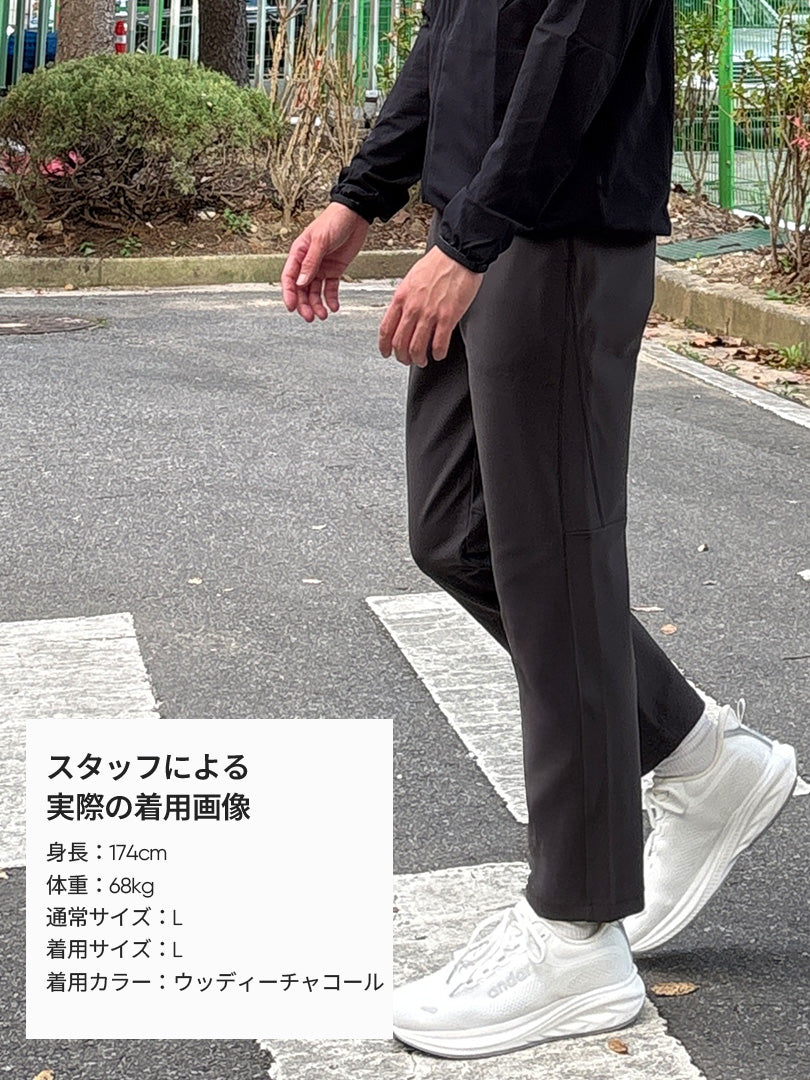 NEW Airsolid メンズ ライト裏起毛 トレーニングパンツ