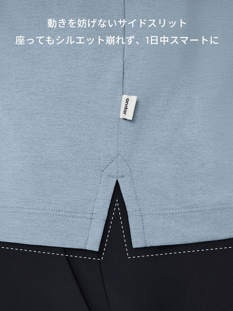 [3SET] NEW Airy Fit メンズ ポロシャツ (半袖)＋シームレスボクサーパンツ贈呈