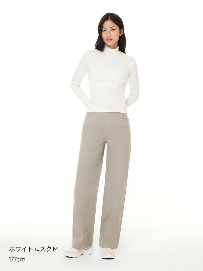 Urban Cotton ストレッチワイドパンツ