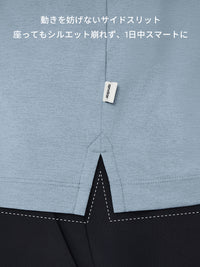 [2SET] NEW Airy Fit メンズ ポロシャツ (半袖)＋クラシックソックス贈呈