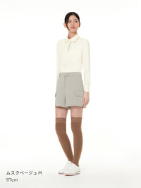 Airsolid 微起毛カーゴショートパンツ - andar JAPAN