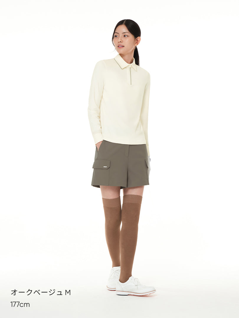 Airsolid 微起毛カーゴショートパンツ - andar JAPAN