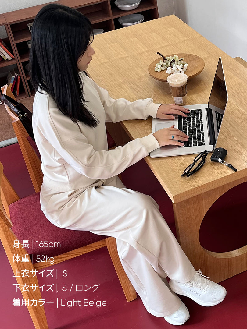 Mildmooth ワイドパンツ