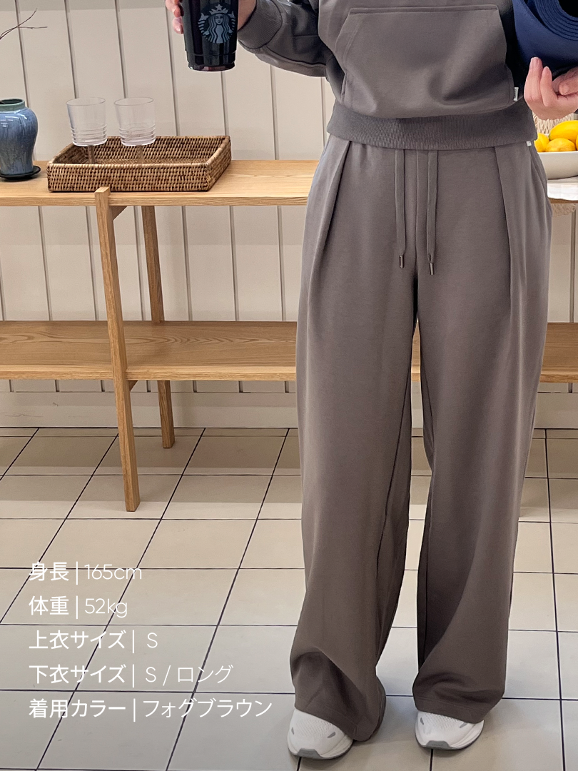 Mildmooth ワイドパンツ | andar JAPAN