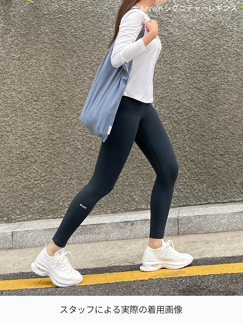 [SET] 初心者All-in-Oneセット(Airywin レギンス＋クロップドトップ＋Tシャツ＋シームレスショーツ)＋5本指ソックス贈呈