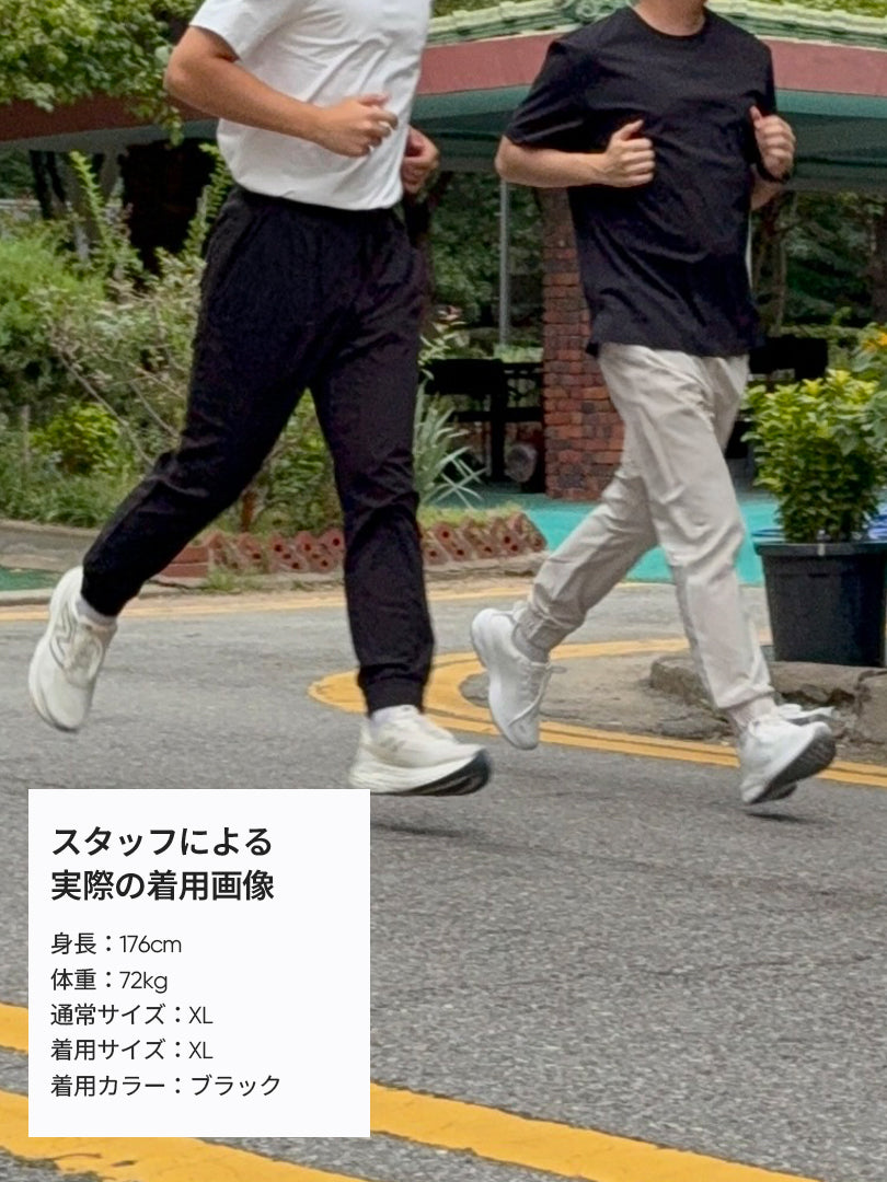 [SET] アクティブセットアップ (Airy Fit Tシャツ＋Airwind ジョガーパンツ)