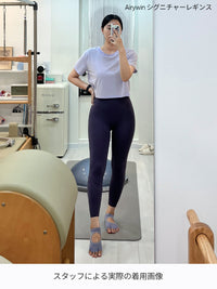 [SET] 初心者All-in-Oneセット(Airywin レギンス＋クロップドトップ＋Tシャツ＋シームレスショーツ)＋5本指ソックス贈呈