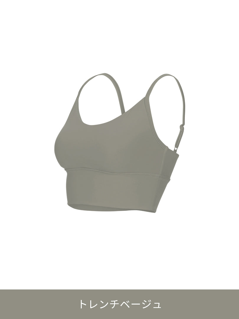[2+1] Relair オールデイ クロップド スポーツブラ - andar JAPAN