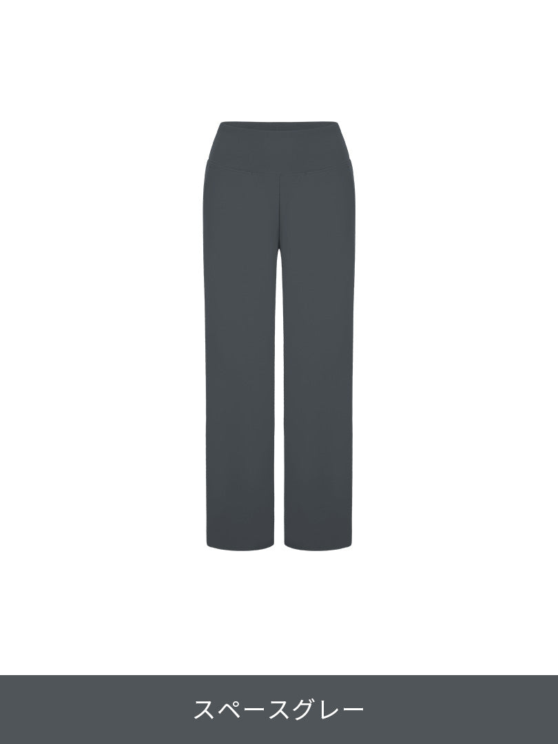 [SET] デイリー通勤セットアップ (Mildmooth スウェット+ Airywin ワイド レギンス)+シームレスショーツ贈呈 - andar JAPAN