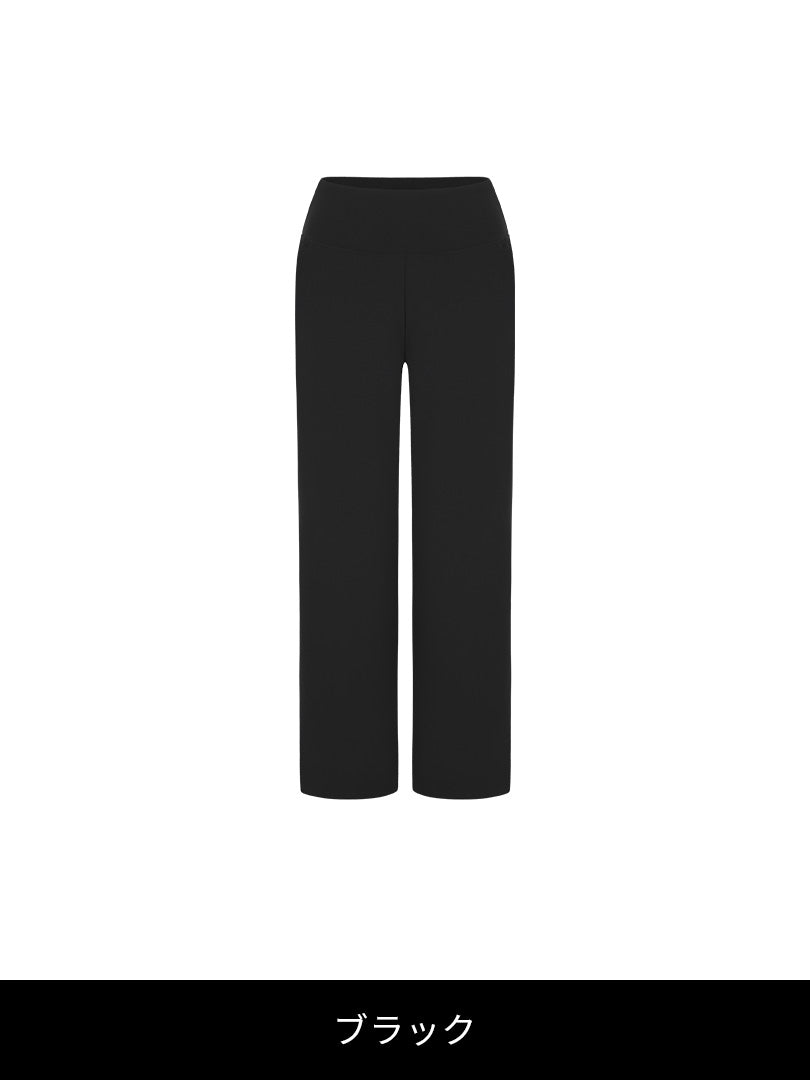 [SET] 上品なオフィスコーデセット(ロングスリーブ+Airywin ワイド レギンス) - andar JAPAN