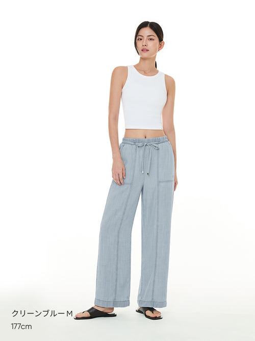 Ice Tencel デニムワイドパンツ - andar JAPAN