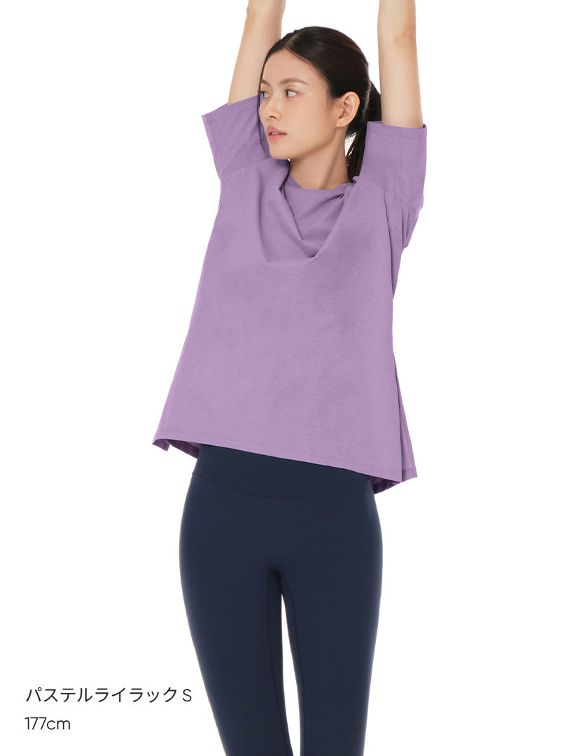 [2+1] NEW Airy Fit オーバーフィット Tシャツ (半袖) - andar JAPAN