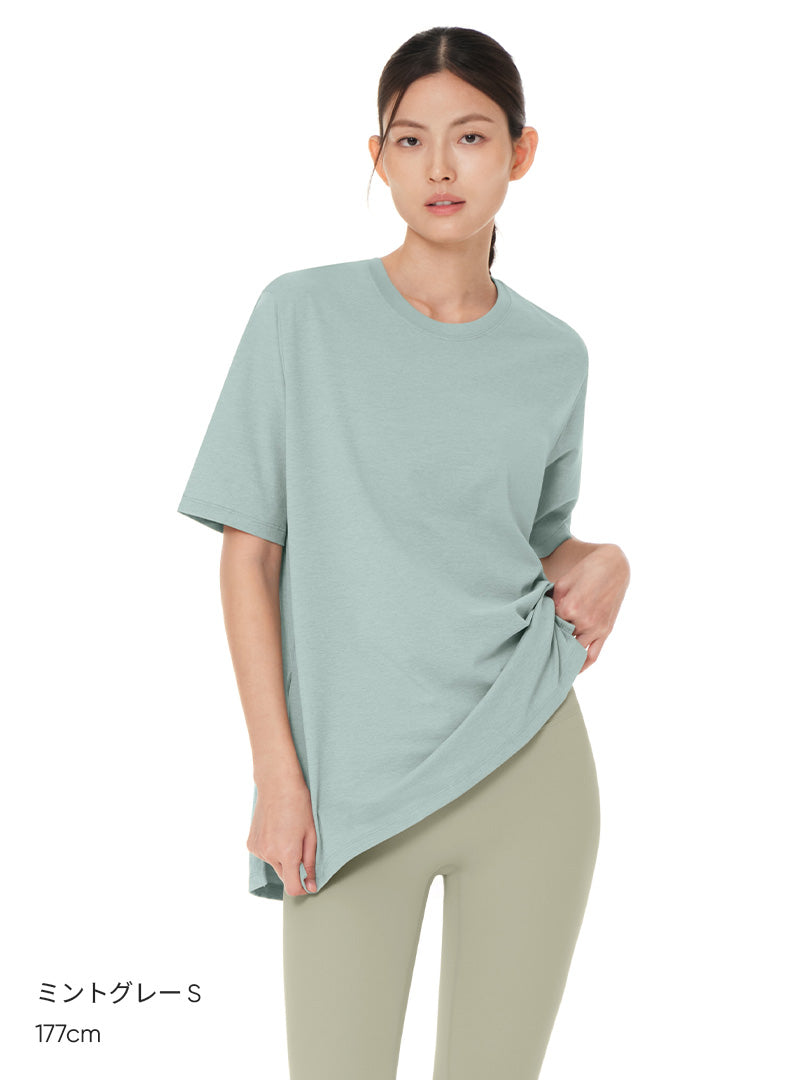 [2+1] NEW Airy Fit オーバーフィット Tシャツ (半袖) - andar JAPAN