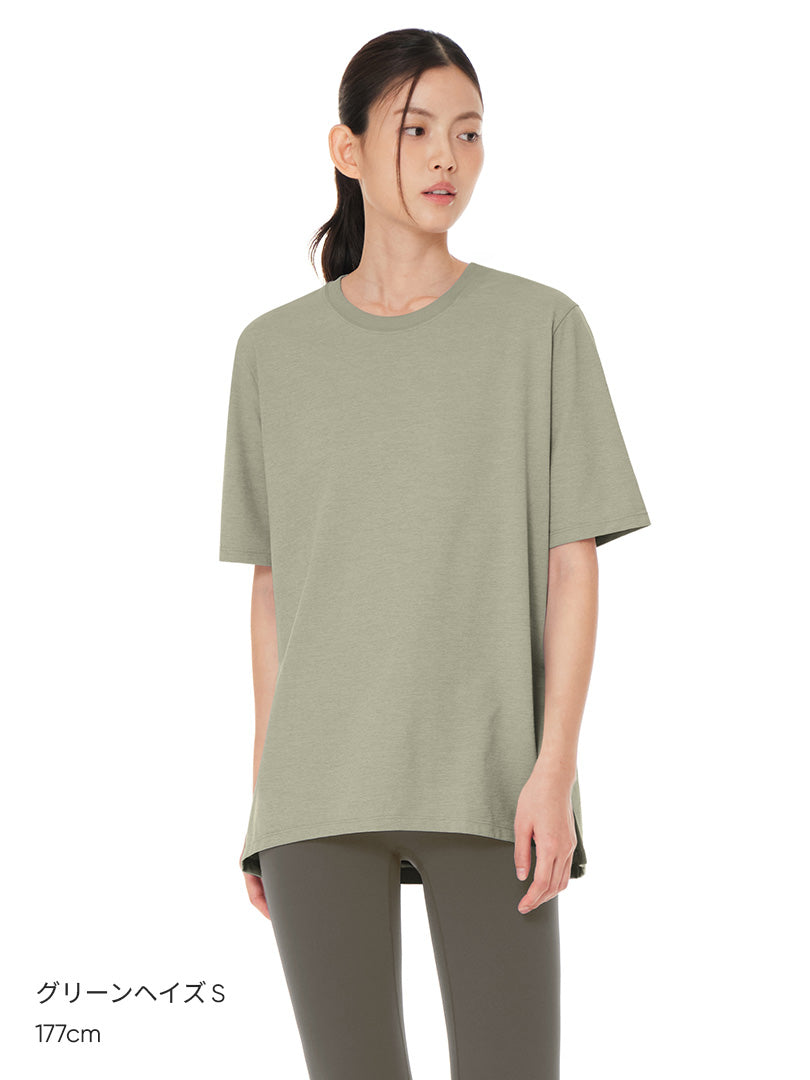 [2+1] NEW Airy Fit オーバーフィット Tシャツ (半袖) - andar JAPAN