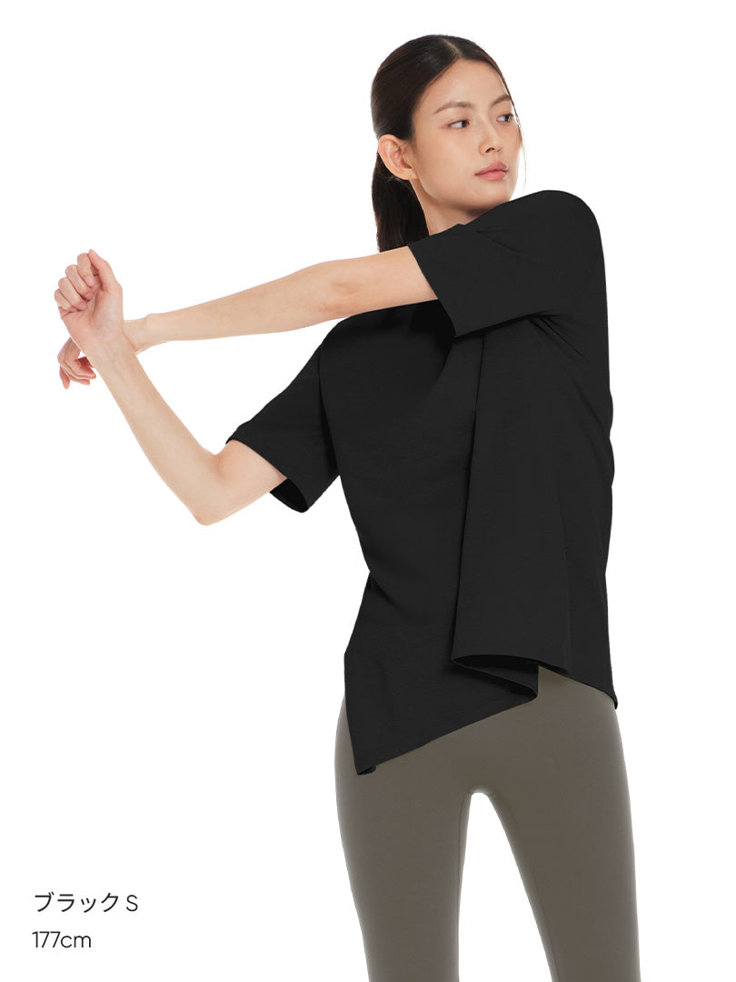 [2+1] NEW Airy Fit オーバーフィット Tシャツ (半袖) - andar JAPAN
