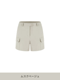 Airsolid 微起毛カーゴショートパンツ - andar JAPAN
