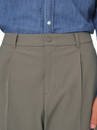 メンズ ビジカジセットアップ (Urbanactive 1タックスラックス＋Airy Fit ポロシャツ 長袖) ＋クラシックソックス贈呈