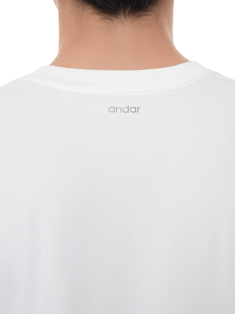 [SET] メンズアクティブウェアセットアップ (長袖) (Airy Fit Tシャツ＋Airwind ジョガーパンツ)