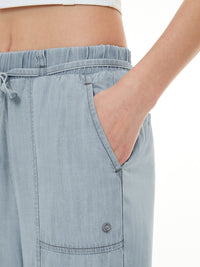 Ice Tencel デニムワイドパンツ