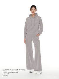 [SET] Mildmooth セットアップ(パーカー＋ワイドパンツ)+シームレスショーツ贈呈