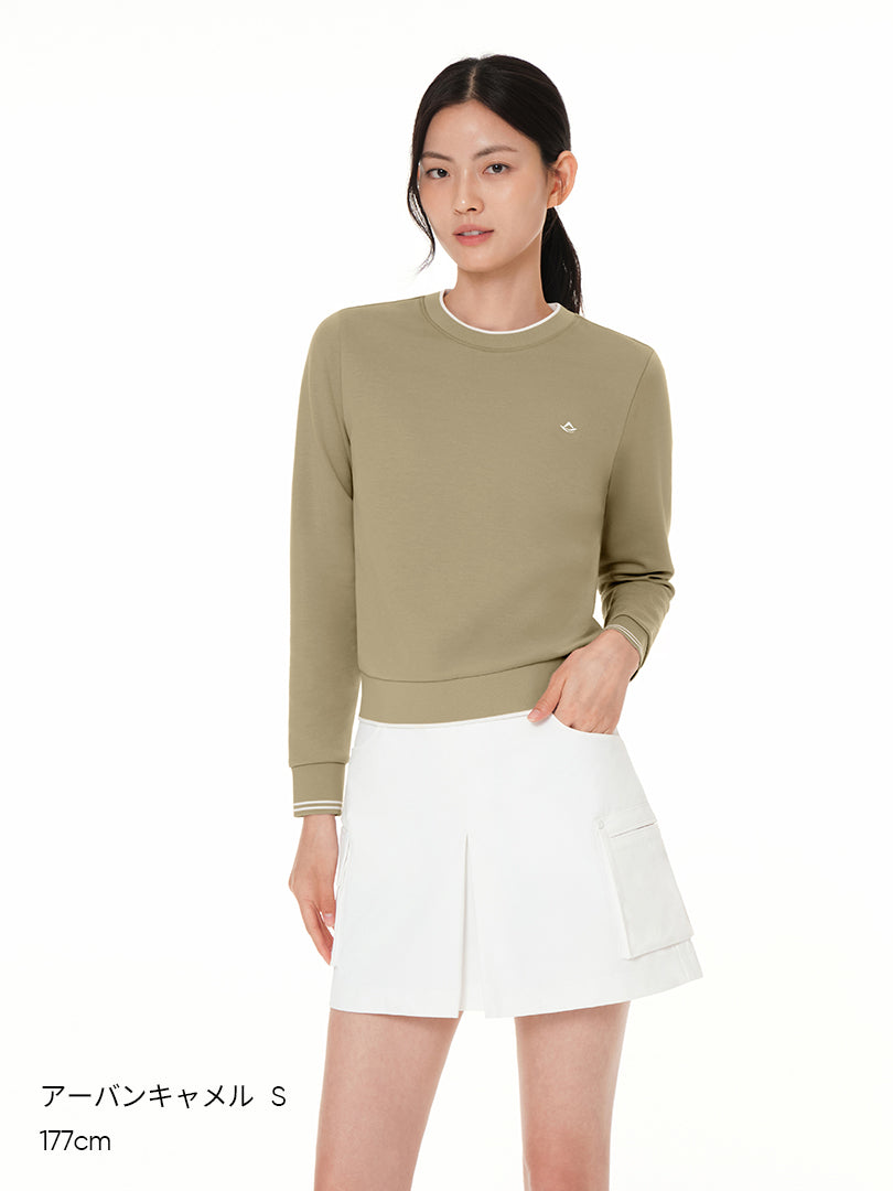 Mildmooth リップポイント スウェット - andar JAPAN