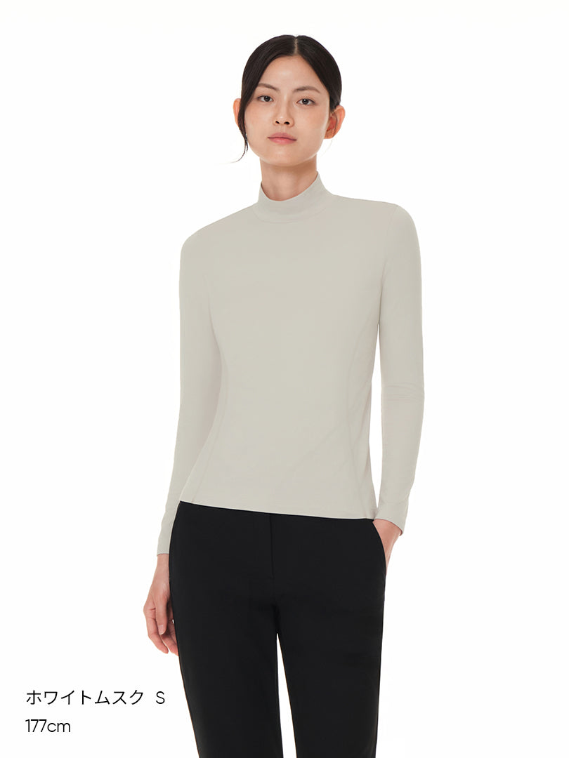 Warmotion ハーフネックベースレイヤー (長袖) - andar JAPAN