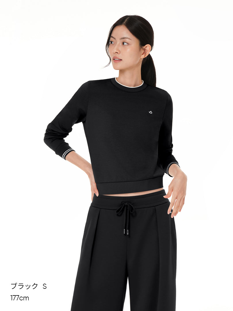 Mildmooth リップポイント スウェット - andar JAPAN