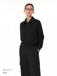 Airy Fit 裏起毛襟付きジップアップ - andar JAPAN