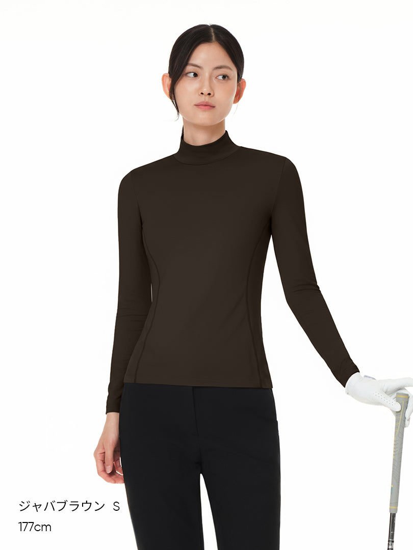 Warmotion ハーフネックベースレイヤー (長袖) - andar JAPAN