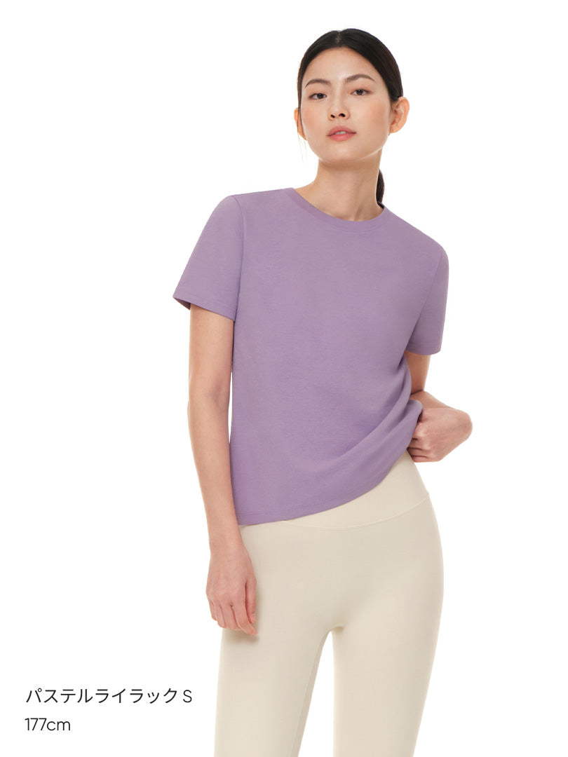 【andar/2set】NEW Airy Fit スリムフィット/イエベ秋 NEW Airy Fit スリムフィット Tシャツ (半袖) | andar JAPAN
