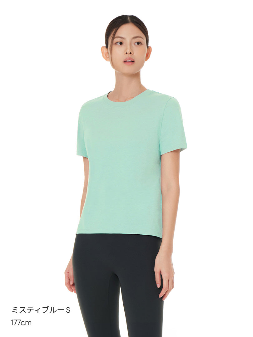 [2SET] NEW Airy Fit スタンダードフィット Tシャツ (半袖) - andar JAPAN