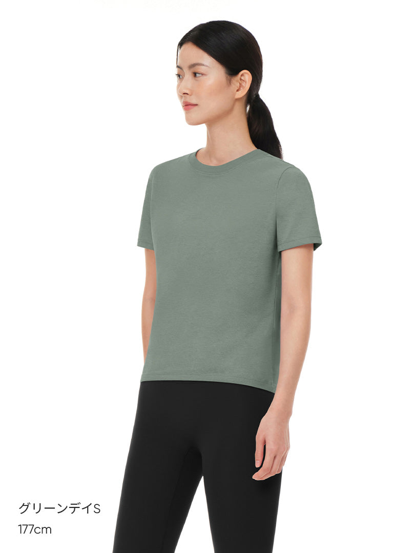 [OUTLET][2SET] Airy Fit スタンダードフィット Tシャツ (半袖) - andar JAPAN