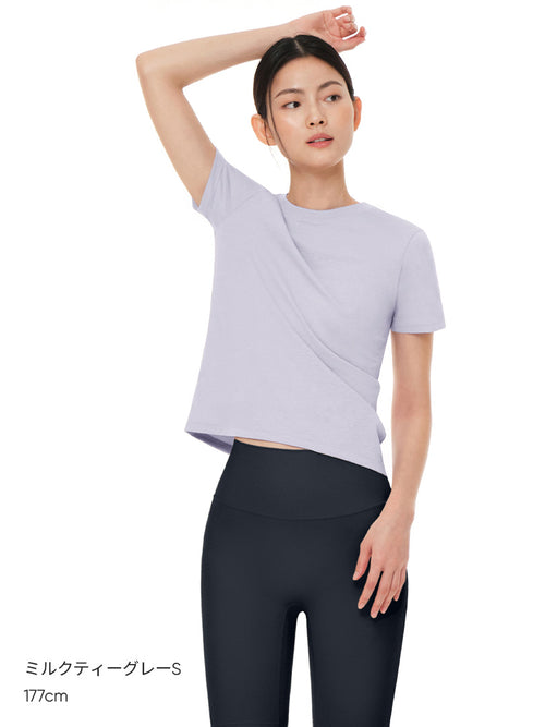 [OUTLET][2SET] Airy Fit スタンダードフィット Tシャツ (半袖) - andar JAPAN