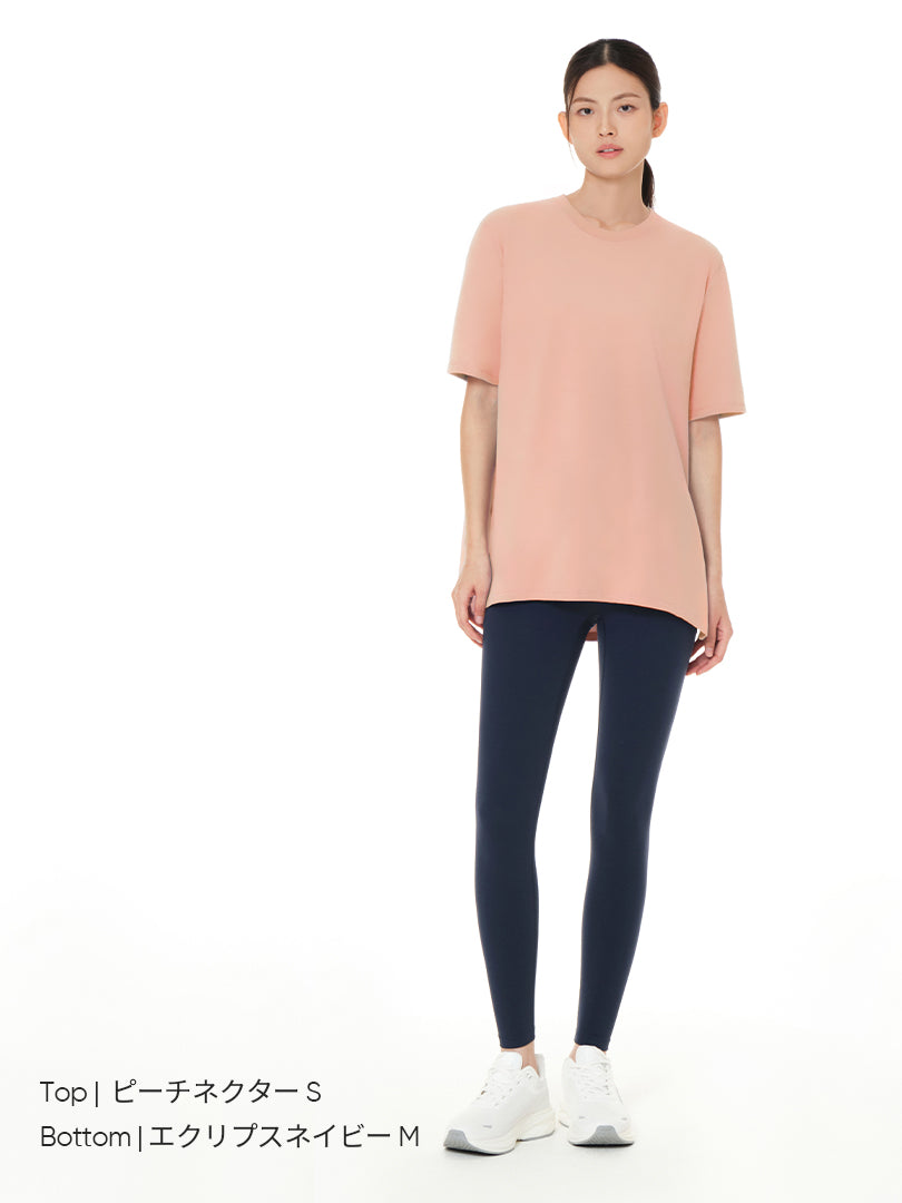 [SET] 初心者All-in-Oneセット(Airywin レギンス＋クロップドトップ＋Tシャツ＋シームレスショーツ)＋5本指ソックス贈呈