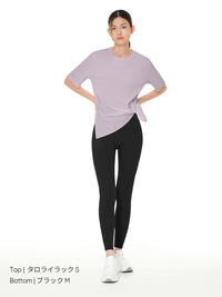[SET] 初心者All-in-Oneセット(Airywin レギンス＋クロップドトップ＋Tシャツ＋シームレスショーツ)＋5本指ソックス贈呈