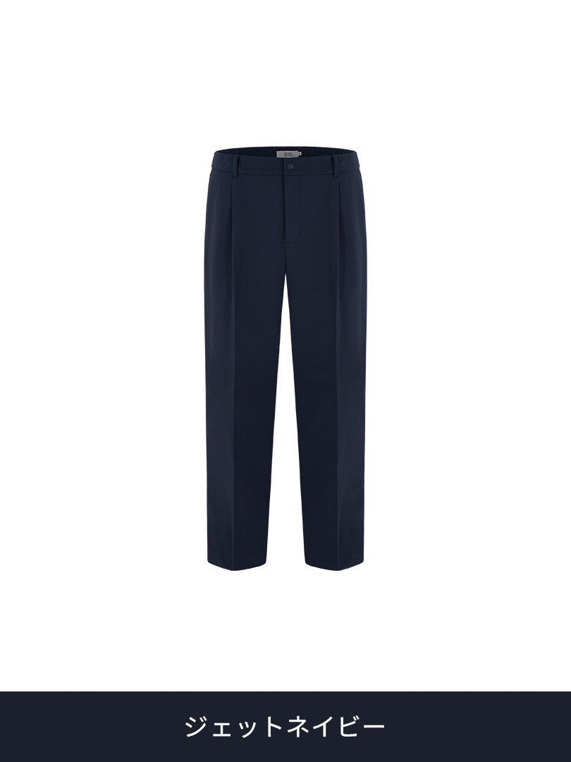 [2SET] Urbanactive メンズ 1タック スラックス+クラシックソックス贈呈